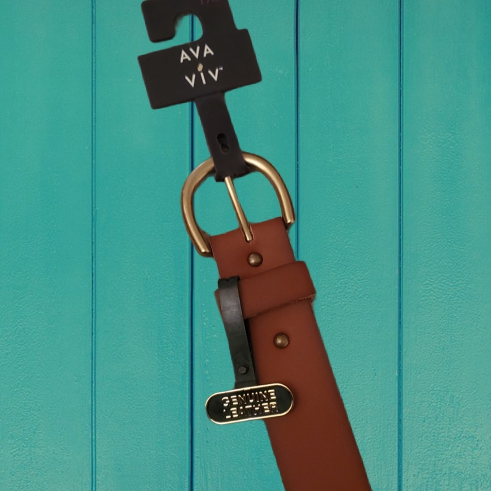 Ava and Viv leather belt 1XL